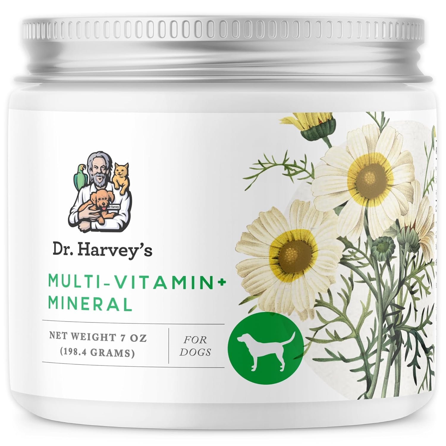 Dr Harveys Herbal Multi-Vitamin and Mineral Supplement for Dogs 7 Ounces - lunas-mystic-emporium.com Dr. Harvey's Herbal Multi-Vitamin and Mineral Supplement for Dogs (7 Ounces)
