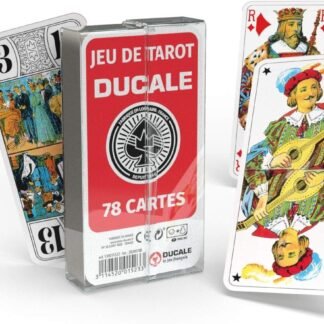 Ducale, Le jeu Français Tarot Game 78 Cards – Ages 6 Years and Up Plastic Box Multi-Coloured