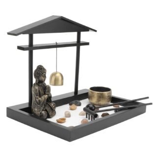 HEALLILY 1 Set Decorative Sand Table Zen Garden Kit Mini Zen Garden Meditation Accessories Meditation Kit Decoration Meditation Adornment Zen Sandbox Ornament Sand Table...