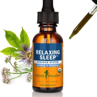 Herb Pharm Relaxing Sleep Herbal Formula with Valerian Extract - 1 Ounce