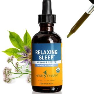 Herb Pharm Relaxing Sleep Herbal Formula With Valerian Liquid Extract - 2 Oz