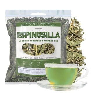 Herbalista - Viral 5oz (141g) Espinosilla Te Herbal (Loeselia Mexicana Leaf) Herbal Tea - Premium Hoja de Calidad | 100% All-Natural Loose Leaf| Non-GMO Mexican Herbal Tea...
