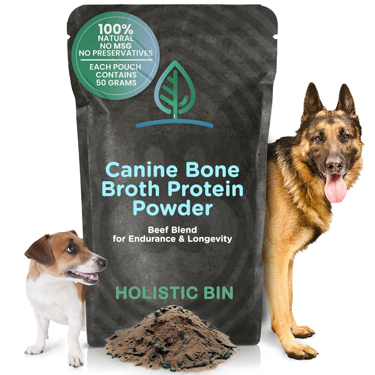 HOLISTIC BIN Canine Powderized Beef Bone Broth Protein Powder for Endurance Longevity Nutritious Dog Enrichment for Energy Wellness Premium Beef Protein Supplement - - lunas-mystic-emporium.com HOLISTIC BIN Canine Powderized Beef Bone Broth – Protein Powder for Endurance & Longevity – Nutritious Dog Enrichment for Energy & Wellness – Premium Beef Protein Supplement -...
