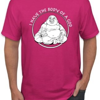 I Have The Body of a God Funny Buddha Zen Pop Culture Men's Graphic T-Shirt