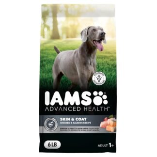 IAMS Advanced Health Skin & Coat Adult Dry Dog Food Chicken and Salmon Recipe, 6 lb. Bag