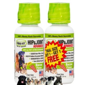 K9 Hip & Joint Advanced Formula, Bacon Flavor, 8 oz Trial Size