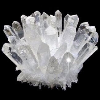 Loverain 2.2lb Natural Raw Quartz White Clear Crystal Cluster Healing Stones Crystal Point Specimen Home Decoration Raw Crystals