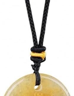 Lumisoul 5PCS Mixed Natural Crystal Agate Viking Symbol Round Pendants, Norse Rune Protection Amulet Set, Wiccan Pagan Jewelry, Nordic Mythology Charms