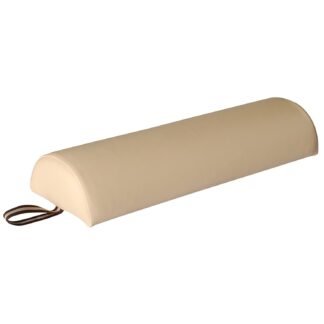 Master Massage 9"x26" Semi-Round Massage Bolster -Cream