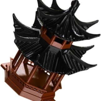 Milisten Pavilion Aquarium Landscaping Pavilion Decoration Bonsai Fish Tank Adornment Zen Garden Gardening Ornaments