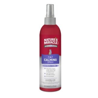 Nature's Miracle Cat Calming Spray, 8 Ounces, Stress-Reducing Formula for Cats