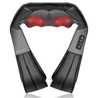 Nekteck Shiatsu Neck Massager for Pain Relief Deep Tissue with Heat 3D Kneading Massage Pillow Back Shoulder Massagerfor Body Muscle Plug-in Use for Home Office Car Gifts for - lunas-mystic-emporium.com Nekteck Shiatsu Neck Massager for Pain Relief Deep Tissue with Heat, 3D Kneading Massage Pillow Back Shoulder Massagerfor Body Muscle, Plug-in Use for Home Office Car, Gifts for...