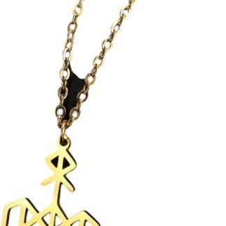 New For Trendy 2025 Wardruna Symbol Necklace Elder Futhark Nordic Runes Pendant Protection Amulet Stainless Steel Jewelry Fashion Accessories Creative Gift