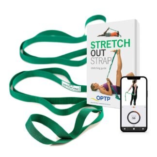 OPTP The Original Stretch Out Strap with Exercise Book, for Flexibility and Mobility Exercises. Stretch Out Straps for Physical Therapy, Yoga Stretching Strap and Knee Therapy...