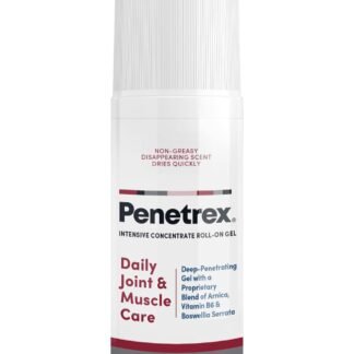 Penetrex Joint & Muscle Therapy Roll On - Soothing Gel for Back, Neck, Hands, Feet - Premium Whole Body Rub with Arnica, Vitamin B6 MSM & Boswellia - 3oz