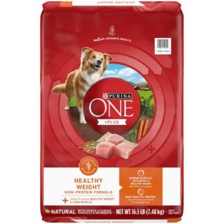 Purina ONE Plus Healthy Weight High-Protein Dog Food Dry Formula - 16.5 lb. Bag