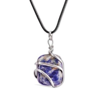 PYOR Crystal Reiki Healing Pendant Necklace Good Luck Gems Prosperity Wealth Natural Gemstone Pendants Necklaces Good Luck Gems Spiritual Gifts