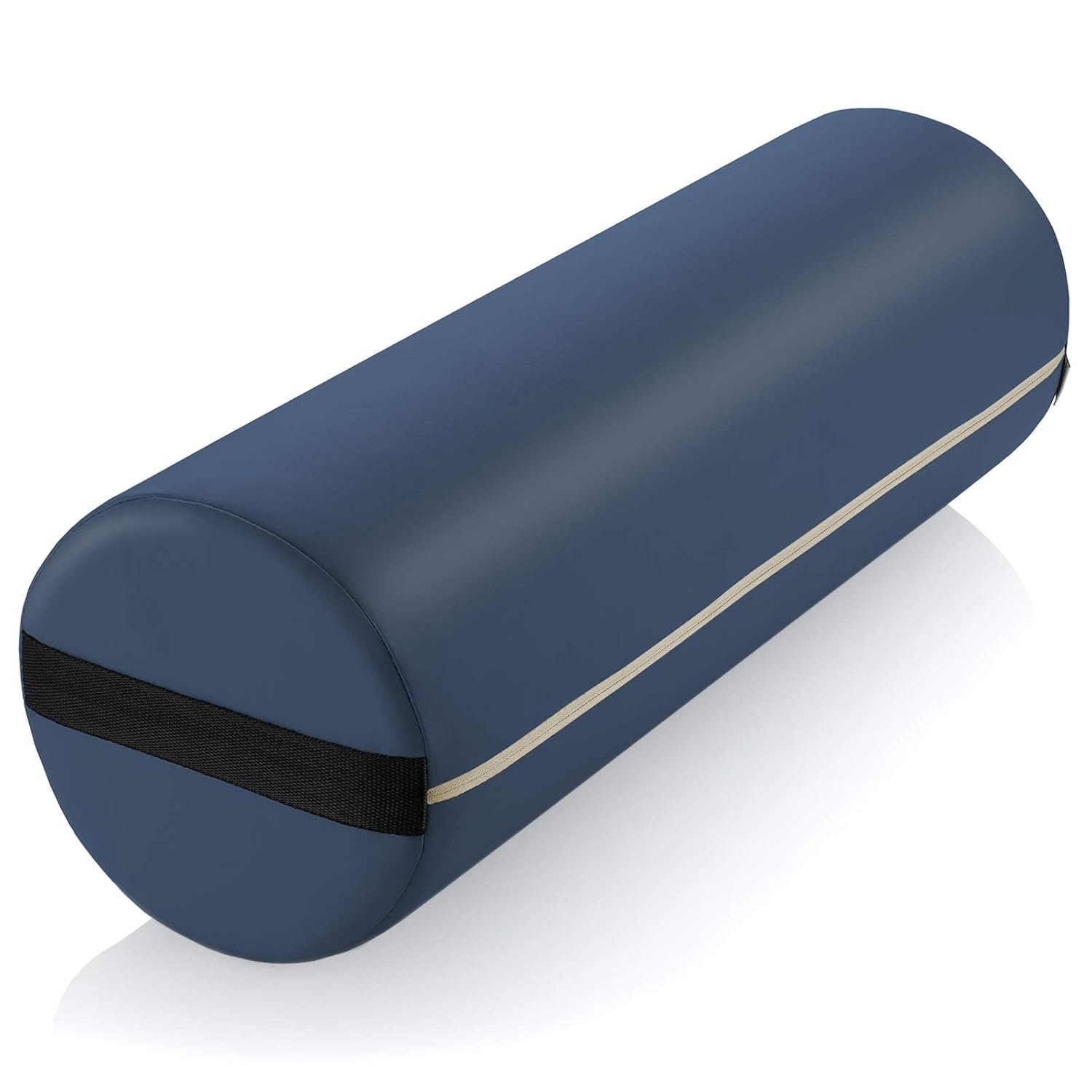 Saloniture Jumbo Round Massage Table Bolster Pillow Pad - 26 x 9 Inch - Blue - lunas-mystic-emporium.com Saloniture Jumbo Round Massage Table Bolster Pillow Pad - 26 x 9 Inch - Blue