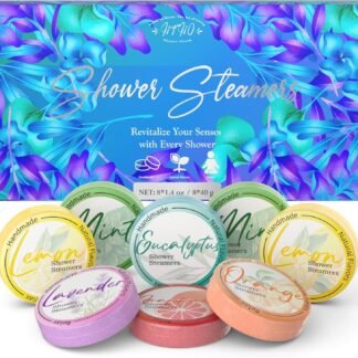 Shower Steamers Aromatherapy 8 Pack - Gifts for Women, Shower Bombs with Essential Oils, Self Care and Stress Relief Stocking Stuffers, Relaxation Birthday Gifts for Women and...