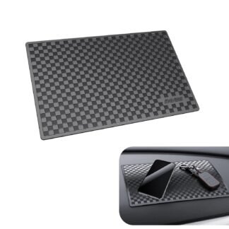 SLIMI 1 PC Dashboard Non-Slip Mat, Strong Adhesion Dashboard Anti-slip Grid Mat, PU Dashboard Organizer, Multifunctional Dashboard Rubber Pad, for Storing Keys, Glasses and...