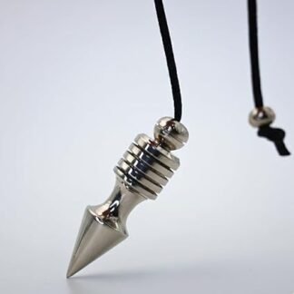 Soul Stream Brass Pendulum for Divination – 6cm Dowsing Tool for Yes/No Answers, Chakra Healing & Energy Reading