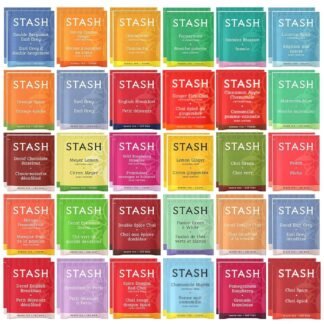 Stash Tea Bags Sampler Assortment Box (52 Count) 30 Different Flavors Gifts for Her Him Women Men Mom Dad Friends Coworkers Family