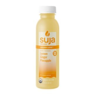 Suja Organic Cold-Pressed Ginger Love, Fruit Juice with No Additives, Excellent Source of Vitamin C for Immunity Support, Vegan, Plant-Based & USDA Certified (12 Fl Oz)