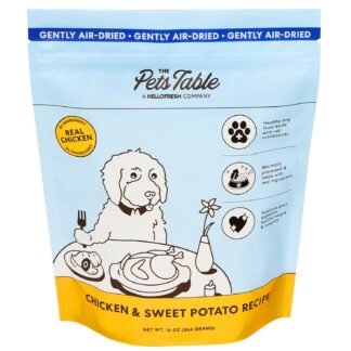 The Pets Table Chicken & Sweet Potato Air Dried Dog Food, 1 lb / 16 oz Bag