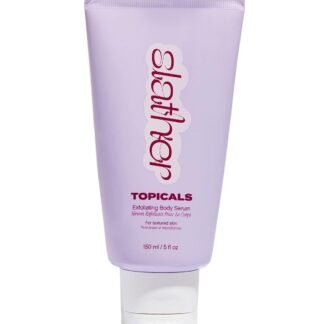 Topicals Slather Exfoliating Body Serum - With Retinol, Squalane, Urea and AHAs for Bumpy, Rough or Textured Skin - AHA Exfoliating Serum for Body (5 Fl Oz)