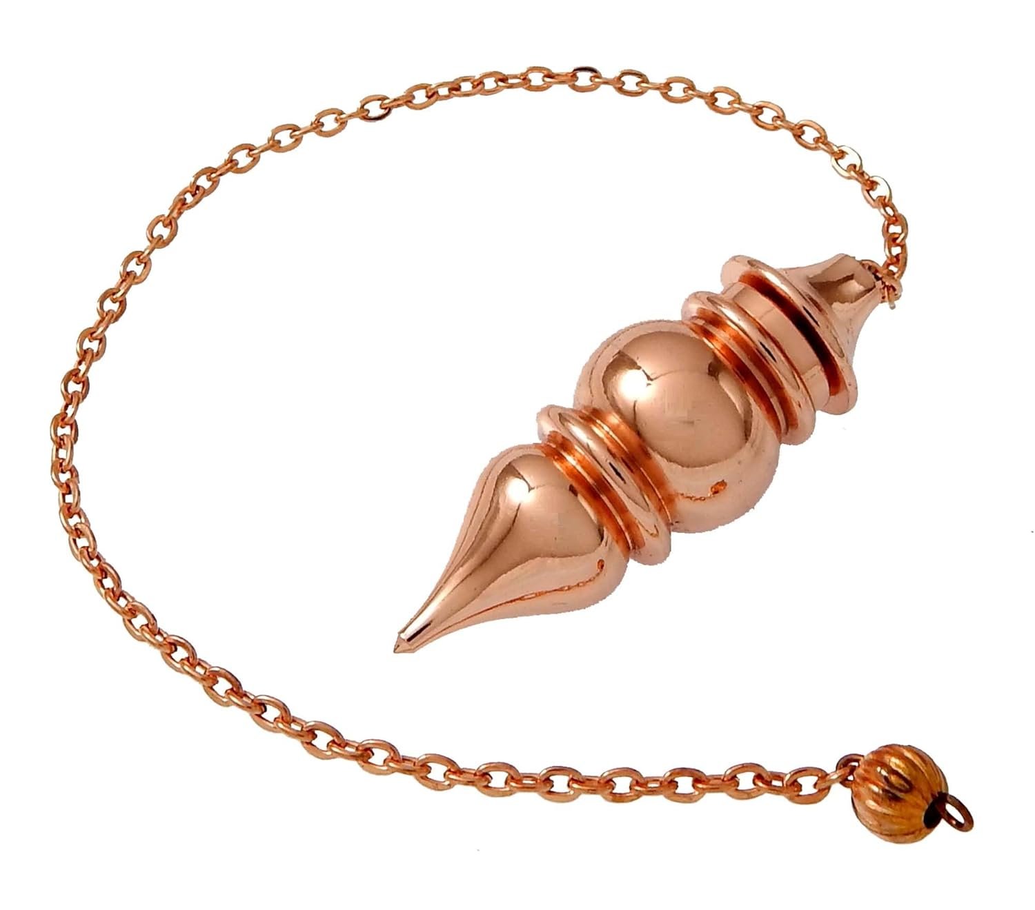 Unique Design Copper Metal Cone Point Openable Pendulum Healing Reiki Pendulum For Divination and Dowsing - lunas-mystic-emporium.com Unique Design Copper Metal Cone Point Openable Pendulum. Healing Reiki Pendulum For Divination and Dowsing..