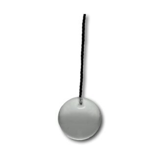 Universal Neutral Pendulum. Clear Acrylic Plastic Sphere on a String. Tool for Personal Wavelength Testing in Radiesthesia. Biofield Tuning. BioGeometry.