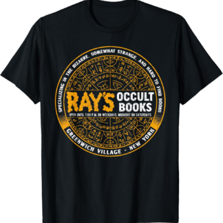 Vintage Funny Quote Ray's Occult Retro Spiritual Books T-Shirt