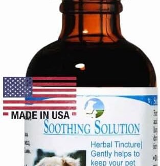 Vitality Science Soothing Solution Herbal Tincture for Cats & Dogs | Keeps Your Pet Calm & Relaxed | Gentle Sleep Aid | for Anxiety & Emotional Distress | Soothes Hyper-Activity...