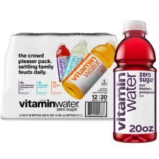 vitaminwater zero Variety Pack, 20 fl oz, 12 Pack