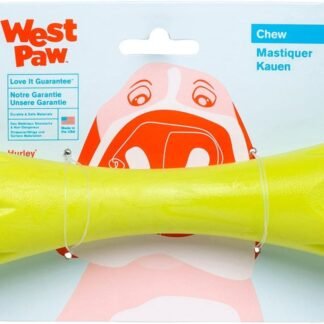 WEST PAW Zogoflex Hurley Dog Bone Chew Toy – Floatable Pet Toys for Aggressive Chewers, Catch, Fetch – Bright-Colored Bones for Dogs – Recyclable, Dishwasher-Safe, Non-Toxic,...