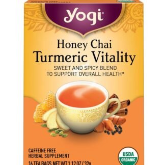 Yogi Tea, Honey Chai Turmeric Vitality, 16 ct