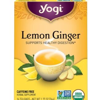 Yogi Tea Lemon Ginger Tea Bags, 16 ct