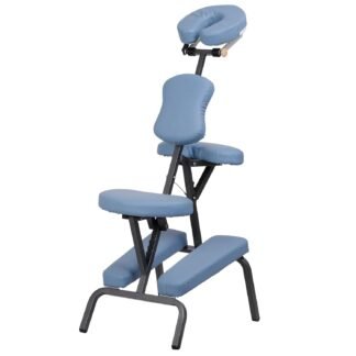 Zeny Portable Massage Chair, 4 in Thick Foam Therapy Spa Salon Folding Massage Chair with Face Cradle, Carrying Bag