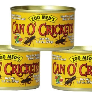 Zoo Med Laboratories Can O Crickets Pet Food, 1.2 Ounce Each (3 Pack)