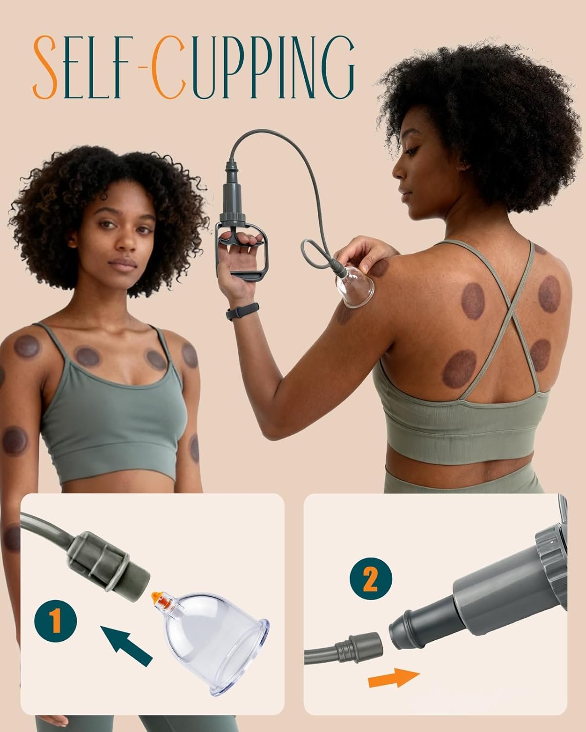 12 Cups Cupping Set - Cupping Kit for Massage Therapy at Home Massage Cups for Whole Body - lunas-mystic-emporium.com 12 Cups Cupping Set - Cupping Kit for Massage Therapy at Home Massage Cups for Whole Body