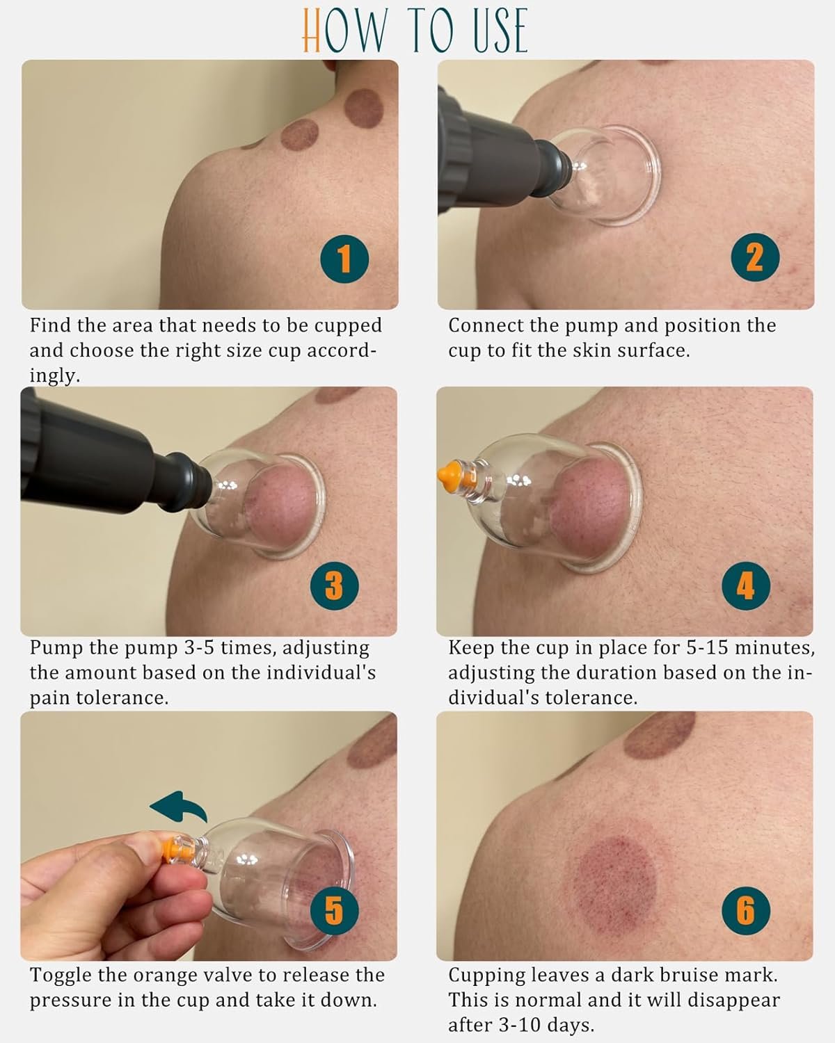 12 Cups Cupping Set - Cupping Kit for Massage Therapy at Home Massage Cups for Whole Body - lunas-mystic-emporium.com 12 Cups Cupping Set - Cupping Kit for Massage Therapy at Home Massage Cups for Whole Body