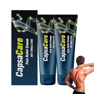 2PCS Capsacare Neuropathy Relief Cream | Neurosoothe Formula Nerve Cream, Contains Capsaicin, Arnica, Menthol, Msm, And Glucosamine, Suitable For Feet, Hands, Legs, Muscles,...