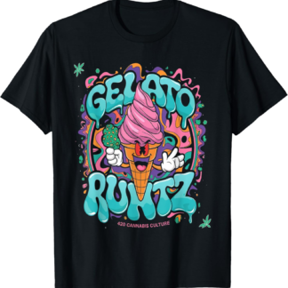 420 Cannabis Culture Gelato Runtz Stoner Weed Strain T-Shirt