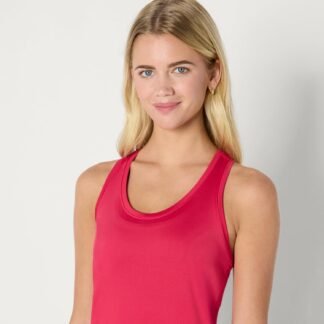 Amazon Essentials Women's Active Workout Quick Dry Tech Stretch Racerback Tank Top (Available in Plus Size), Multipacks