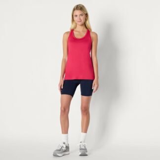 Amazon Essentials Women's Active Workout Quick Dry Tech Stretch Racerback Tank Top (Available in Plus Size), Multipacks
