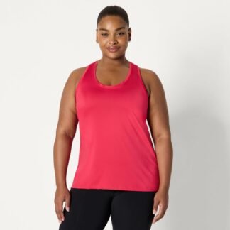 Amazon Essentials Women's Active Workout Quick Dry Tech Stretch Racerback Tank Top (Available in Plus Size), Multipacks