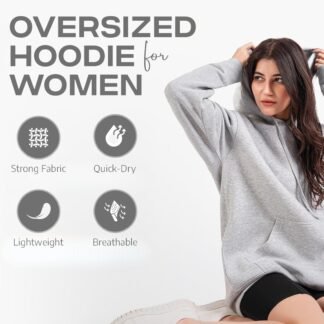 Aon's High Natural Cotton Blend Hoodies For Women: More Breathable & Appealing Modern Fit Sweatshirt Sweaters