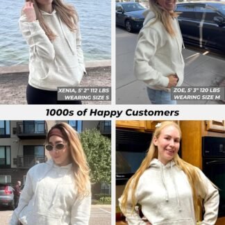 Aons High Natural Cotton Blend Hoodies For Women More Breathable Appealing Modern Fit Sweatshirt Sweaters - lunas-mystic-emporium.com Aon's High Natural Cotton Blend Hoodies For Women: More Breathable & Appealing Modern Fit Sweatshirt Sweaters