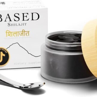 Based Shilajit | Pure Shilajit Resin with Max Potency, Energy & Immune Support for Men and Women | Rich in Fulvic Acid and 85+ Trace Minerals, 60 Servings