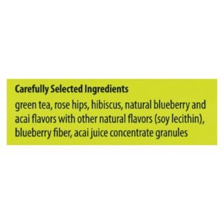 Bigelow Tea Green with Lemon Tea Bags, Caffeinated, 20 Count, Pack of 6